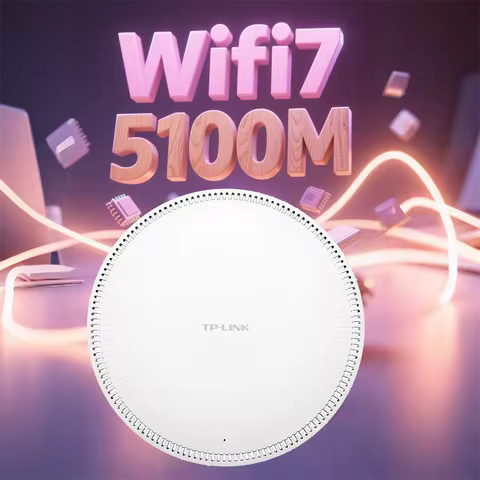 TP-Link Wi-Fi7 BE5100 Ceiling Access Point Range Wireless AP 5G Router Signal Booster POE Wifi Boost