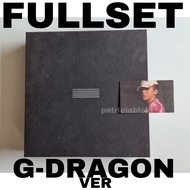 Fullset Album Bigbang MADE Full Album G-Dragon Ver GD Photocard GDragon Pc Big Bang Unsealed Prelove