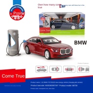 Caipo Toy Alloy Car Model 1:32 BMW I7 G70 New Energy Car Huilishengguang Open Door 88730
