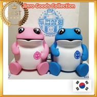 [Jinro] limited Edition King Toad Figure 2 Colors Blue &amp; Pink (Jinro Toad Goods Collection)│Gold Toad Muscle Toad With Cup Lying Toad Santa Toad