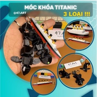 Titanic Yacht Model Keychain, Toothless Dragon, Orca Whale [M.H.V - CAR/CAR/WATER] romeo and juliet