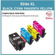 [Compatible]  HP 924e 924 924XL for HP OfficeJet 8120 series 8130 series Black Cyan Magenta Yellow