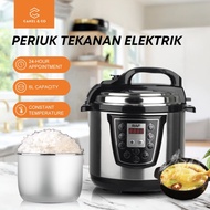 6L Electric Digital Pressure Cooker Rice Cooker Pressure Steamer Multifunction Periuk Tekanan 1000W