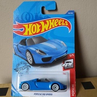 HOTWHEELS PORSCHE 918 SPYDER BLUEOriginal