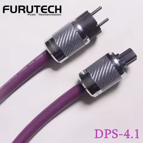 FURUTECH Flagship DPS 4.1 audiophile 7N OCC audio Power cord Double shielding HiFi US/EU/UK power ca