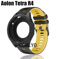 For Aolon Tetra R4 Strap Case Protective Bumper Smart Watch tetra r4 Cover Silicone Band Screen Prot