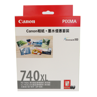 CANON 佳能 PG-740XL+CL-741XL 2018 VP 相紙 墨水 套裝 -