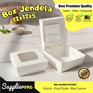 Box 12x12x5 mochi kukis box/ 12x12x5 box/ 12x12x5 cake box/ laminated box/ 12x12x5 window box
