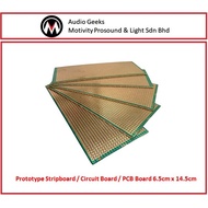 Prototype Stripboard / Circuit Board / PCB Board 6.5cm x 14.5cm