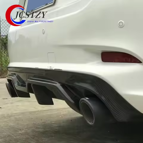 spoiler rear bumper diffuser bumper resin fiber carbon fiber material for Mazda 3 Axela hatchback 20