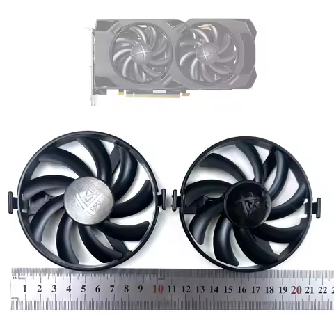 Cooling Fan FDC10U12S9-C RX480 RX470 RX470D Cooler Fan Replace For XFX Radeon RX 480 470 470D RS Bla