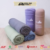 Ace Sleeplite Microfiber Blanket Cloudy Blanket Plain Body Warming Cloth Bed Accessories Bedroom Acc