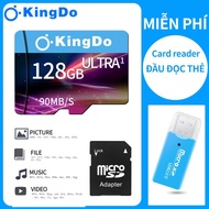 【Free Card Reader】KingDo Class 10 High Speed Micro Sd Memory Card 1TB 128GB With Adapter