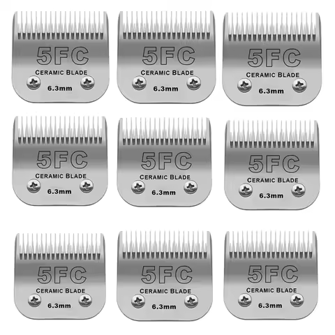 (size 5FC) Pet Dog Grooming Detachable Ceramic Blade Compatible with Andis,Oster A5,Wahl KM Series A