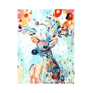 DaDa Art DQ1 Animal 40x50cm diy oil painting paint by number diy deer head seriedw PA4