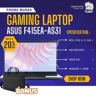 Laptop Asus Vivobook X415 Intel I3-1115G4 256Gb Ssd Win 11 Ram 12Gb