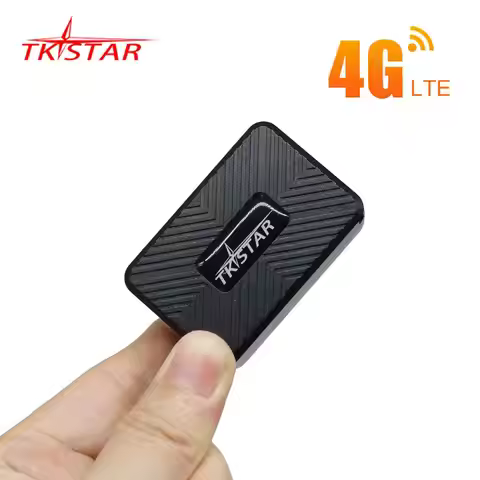 Mini GPS Tracker Car 2G 4G 1500mAh TKSTAR 4G GPS Tracker Locator 2G 4G Magnet Free APP Vehicle GPS P