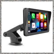 (GJFZ) 7-Inch Touch Screen Car Radio Supports CarPlay & Android Auto Wireless Video Player for En