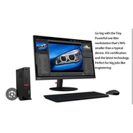 LENOVO THINKSTATION P330, i5 8400T Max Turbo 3.3Ghz , Perfect for big jobs like engineering, Photosh