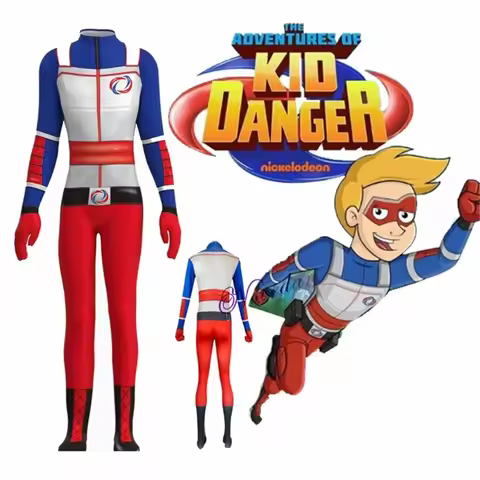 GUY Henry Danger Costume For Henry Hart Cavill Cosplay Jumpsuit Birthday Party Halloween Fancy Disgu