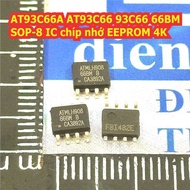 10pcs 93C56A 93C66A 93C86A AT93C56 AT93C66 AT93C86 93C56 93C66 66BM 93C86 SOP-8 EEPROM memory chip I