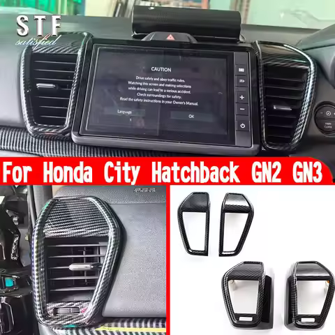 For Honda City Hatchback GN2 GN3 2020 2021 2022 Accessories Interior Air-Condition Vent Outlet Cover