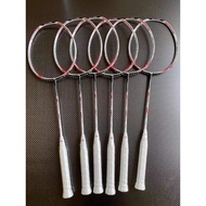 {Same Day Shipment} Li Ning Badminton Racket N90 Third Generation Lin Series Full Carbon Badminton Racket N90 III Free Pull Line