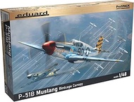 Eduard EDU82107 1/48 Profile Pack P-51B Mustang Normal Canopy Plastic Model