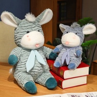 [Ready Stock] Simulation Donkey Plush Toy Little Donkey Doll Stubborn Donkey Doll Gift Birthday Gift