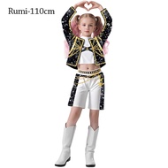 GONGRUOQIUSHAN Rumi Cosplay Kpop Demon Hunters Costume Kpop Group Idol Mira Cosplay Demon Hunter Cos