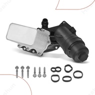 Engine Oil Cooler Oil Filter Base Assembly For BMW B58 2013-2021 F22 F30 G30 540i 640i 740i M240i 44