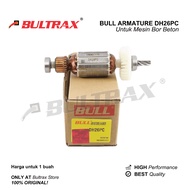 MESIN BULL Armature DH26PC for Hitachi Concrete Hammer Drill Machine Rotary Hammer Motor/ Rotor Arma