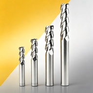 【ALC】CNC Milling Cutter, 4 Flute Design, For Metalworking, Smooth Cutting, Long Service Life