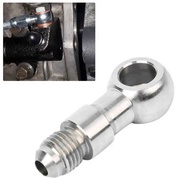 M10 Eye Banjo Adapter Fitting Stainless Steel 10mm/0.4in (AN4 AN 04) for M10 Banjo  Fitting Car Acce