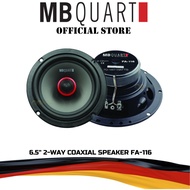 MB Quart FA Series 2-Way Coaxial Car Speaker (6.5") FA-116