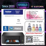 Brother DCP-T230 Ink Tank Printer Print Scan Copy BTD100BK BTD100C BTD100M BTD100Y CISS REFILL