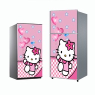 Sticker Kulkas 1 dan 2 Pintu Hello Kitty