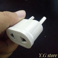 US to EU flat plug adapter plug