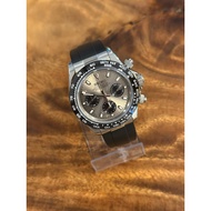 Seiko Mod Daytona Ghost Rubber Strap Quartz Movement