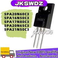 1-5PCS SPA20N60C3 TO-220F 20N60C3 SPA20N60 SPA16N50C3 16N50C3 SPA17N80C3 17N80C3 SPA20N65C3 SPA21N50