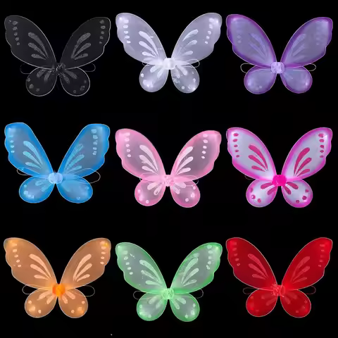 Toddler Dress Up Angel Wings for Fairy Wings Costume Accessories Dress-Up Wings Butterfly Fairy