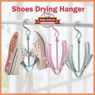 Shoes Drying Rack Shoes Drying Hanger Multi-Purpose Hanger 360 Degrees Rotatable