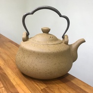 Yingge Made ️ Imitation Rust Rock Ore Section Mud Copper Handle Gas Kettle Capacity: About 1600cc {M