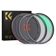 K&F Concept Magnetic HD CPL Nano-X Circular Polarizers Filter with Lens Cap Multi-Layer Coatings Cir