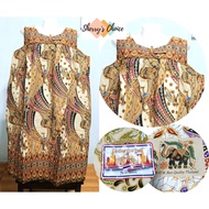 Batik Thailand Cotton Sleeveless walking duster XL size