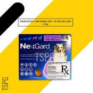 NexGard Spectra 15-30kg Chewable Tablet for Dog 75mg Per Tablet Only