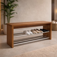 Shoe Bench Storage Shoe Rack Sitting Shoe Bench Multipurpose Shoe Cabinet Minimalist Aesthetic Moder