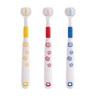 Children's 3D Three-Sided Brush Suitable For 3-12 Years Old Toothbrush 3D Cleaning Adult 3D Head Thr