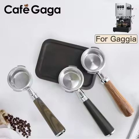 Coffee 58MM Bottomless Portafilter For GAGGIA Filter Basket Replacement Espresso Machine Barista Acc