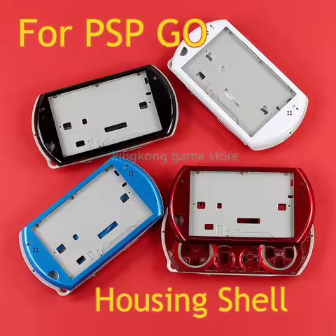Replacement For PSP GO Full Housing Shell Case with Button & Sticker Kit For PSPGO Game Console Shel